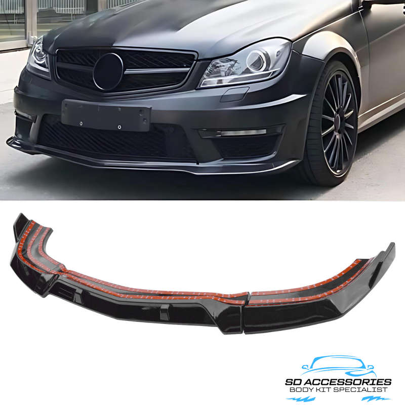 Mercedes W204 front lip