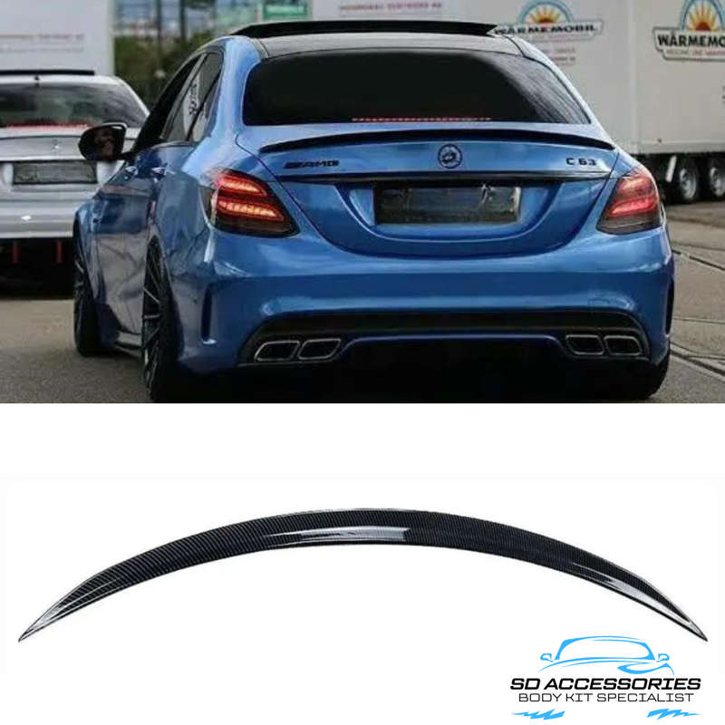 Mercedes W205 AMG style spoiler