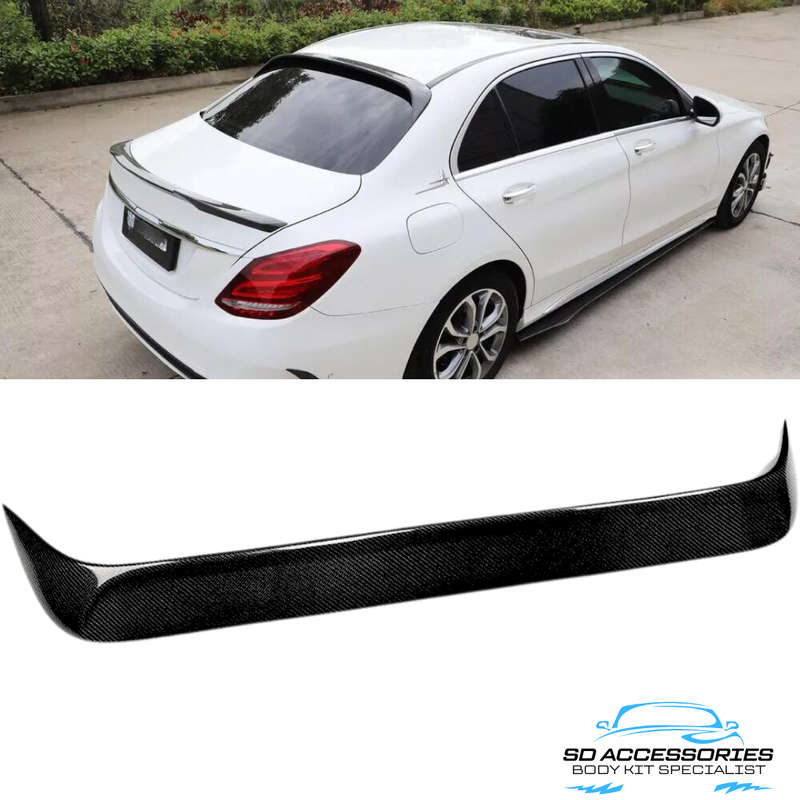 Mercedes W205 roof spoiler