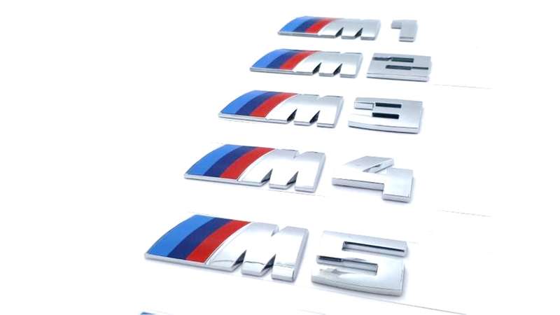 BMW M Series badges