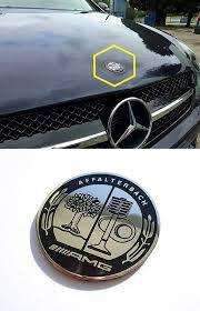 AMG set (bonnet + center caps + Key Ring)