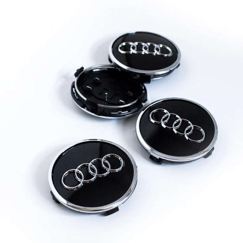 Audi center caps 69mm