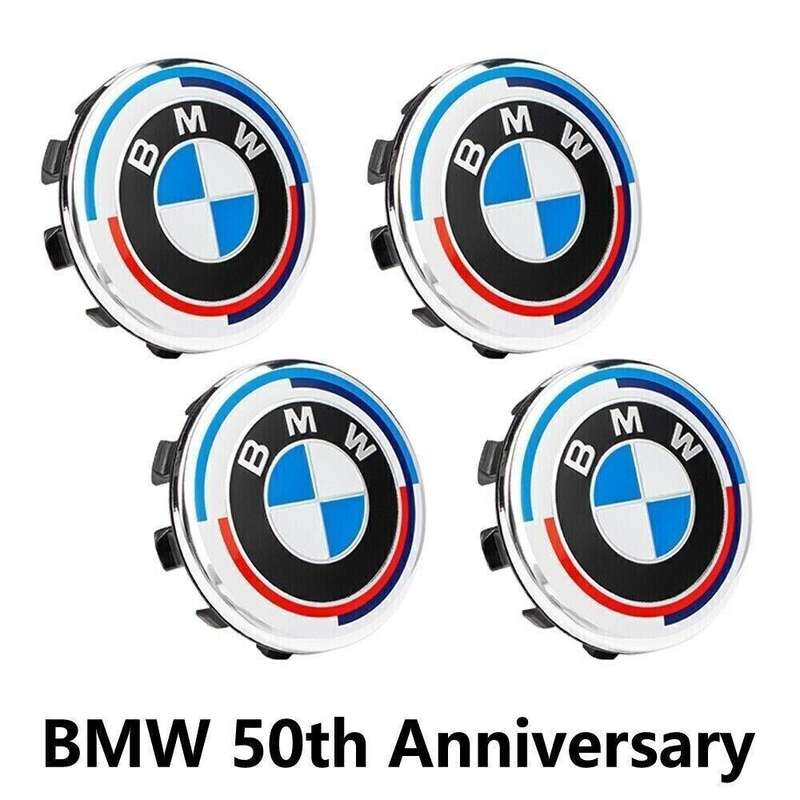 BMW 50th annivesary emblem set (8 piece set)