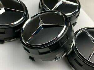 Mercedes center caps (raised style)