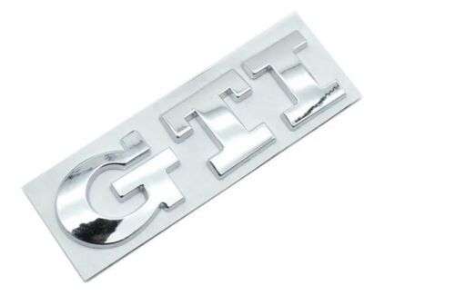 VW GTI rear badge