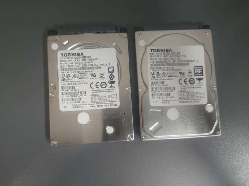 Toshiba 1TB SATA 2.5 inch Hard Drive