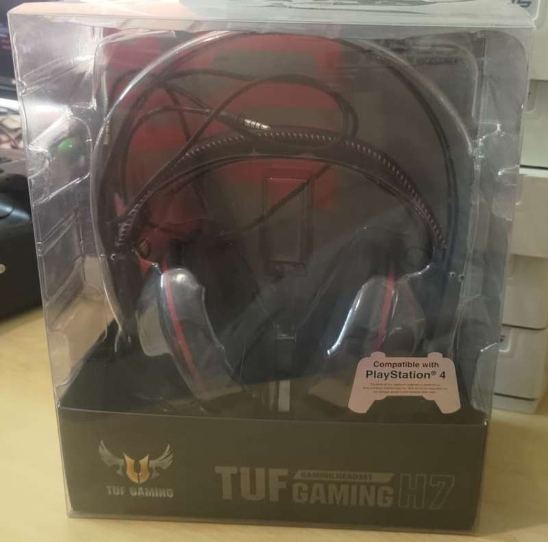 ASUS TUF Gaming H7 7.1 Virtual Surround Sound Gaming Headset