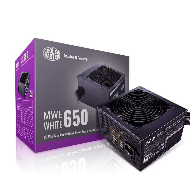 Cooler Master 650W White Power Supply -  Clearance Sale