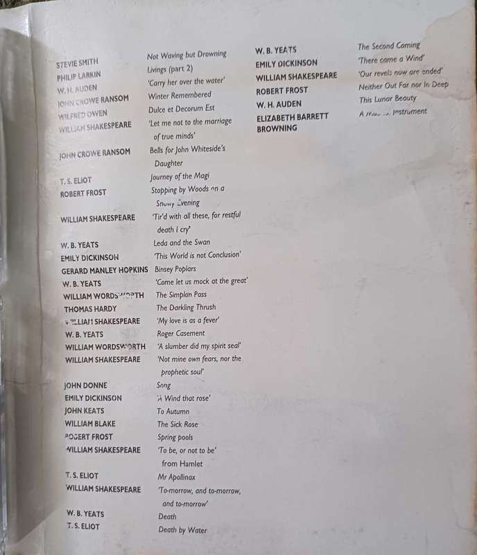 By Heart : 101 poems to remember