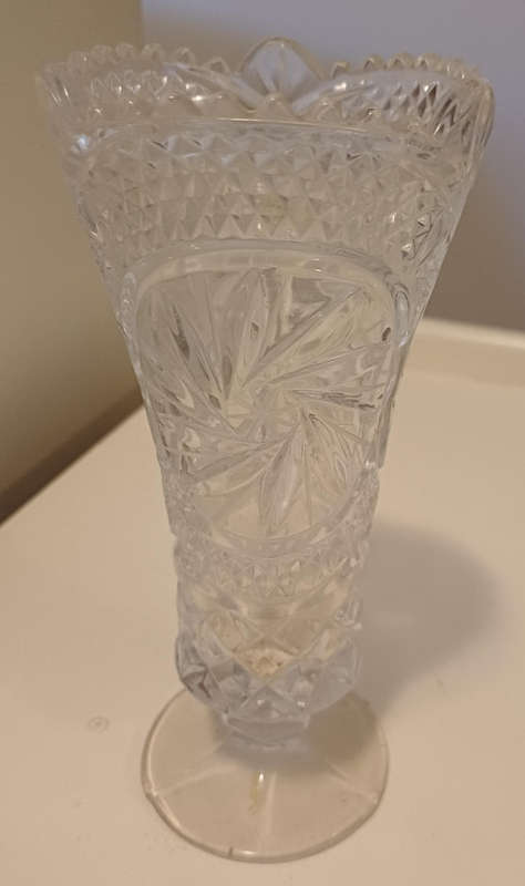 Crystal vase
