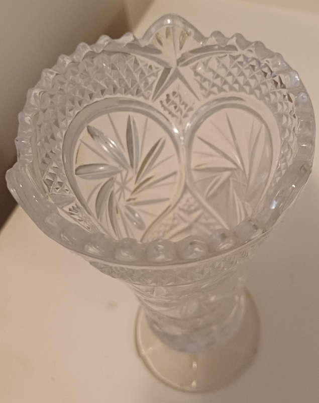 Crystal vase