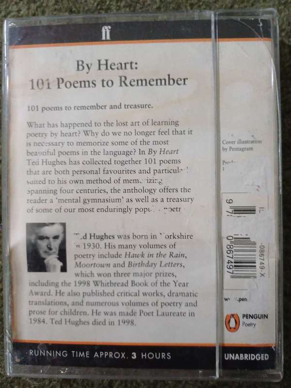 By Heart : 101 poems to remember