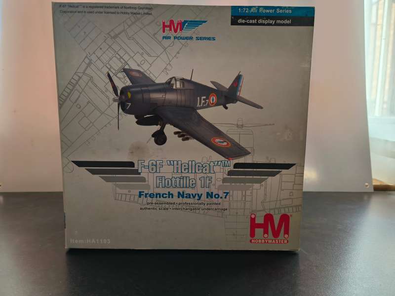 Hobby Master F-6F Hellcat (French Navy)