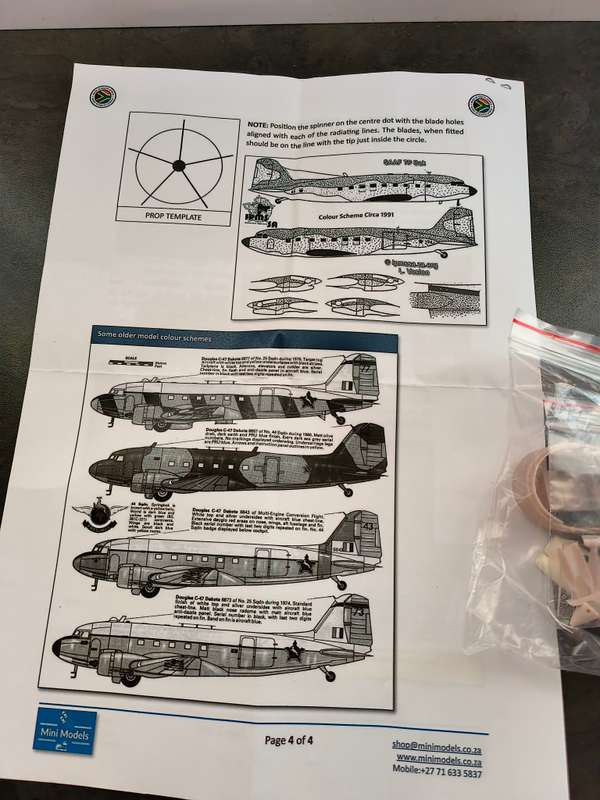 Douglas DC-3 Dakota to Turbo Dak Combo - Mint in Box (Last one)