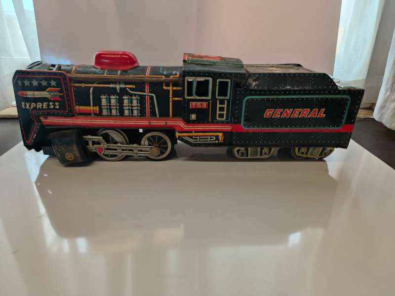 Tinplate (Vintage 1950's) Locomotive