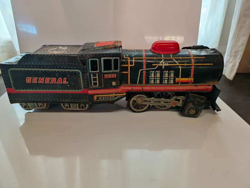 Tinplate (Vintage 1950's) Locomotive