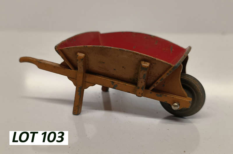 Dinky Toys - Wheelbarrow/Sack Truck/Garden Roller/Hand Truck  Set (Lot 103)
