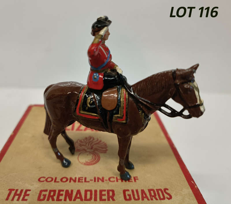 Britains #2065: H.M.Queen Elizabeth CIC Figure "Grenadier Guards" MIB