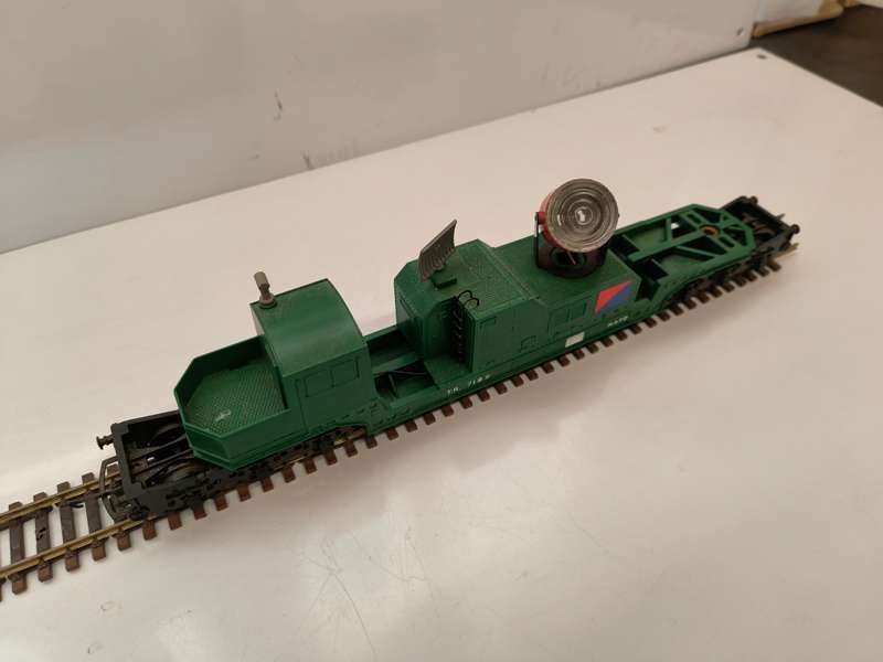 Tri-ang Battlespace Searchlite Wagon - Vintage (Lot 326)