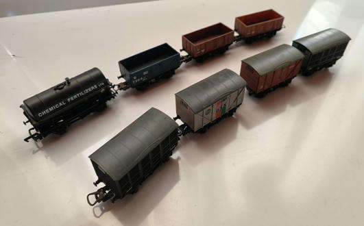 Lima - Set of HO British Wagons (Lot 417)