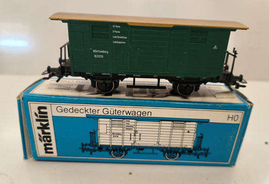 Marklin 4685 Coverd Goods Van - MiB (Lot 429)