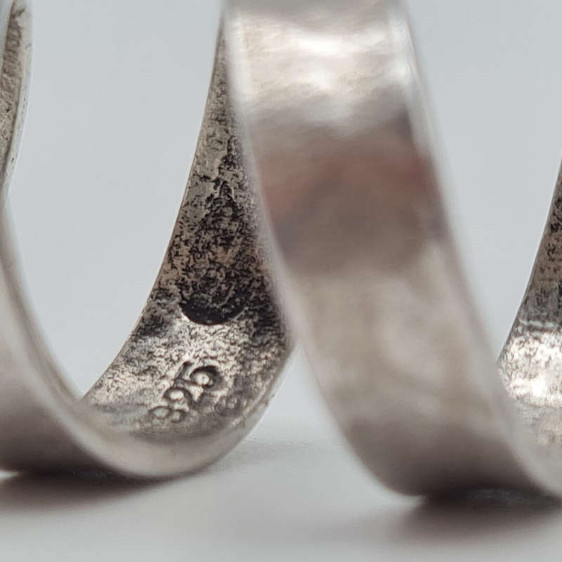 Dreadlock Coil Wrap 925 Sterling Silver