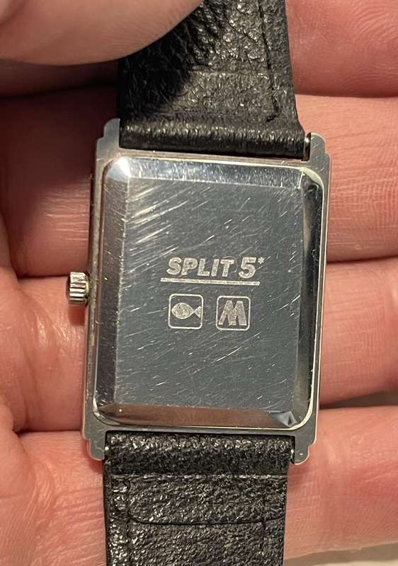 Longines Split 5 Ana-Digi Swiss ESA 958.331 Quartz Watch, works 100%