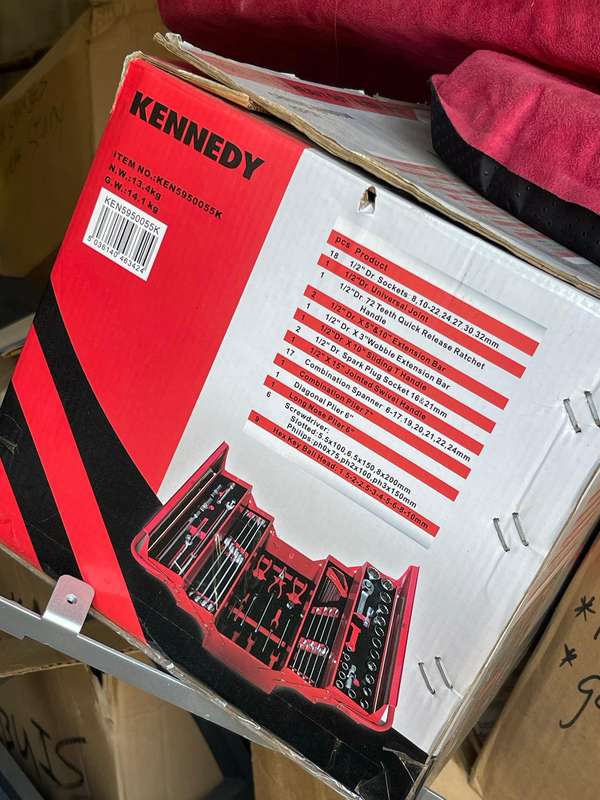 Kennedy Cantilever Toolbox 62 Piece, at Takealot R6 045