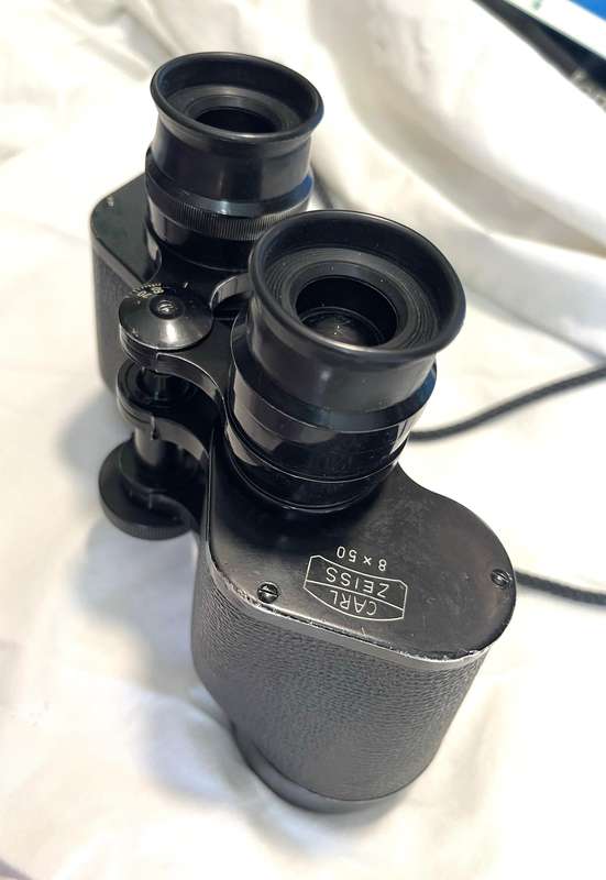 Carl Zeiss 8x50 Fernglas binoculars, brilliant optics.