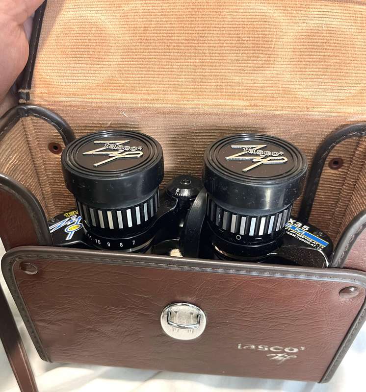 Tasco 101Z-The Zip zoom wonder binoculars made in Japan.