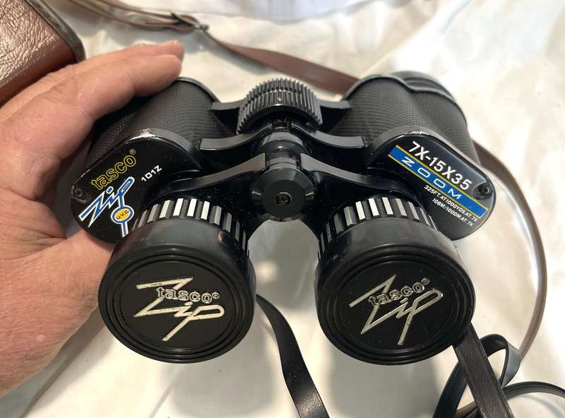 Tasco 101Z-The Zip zoom wonder binoculars made in Japan.