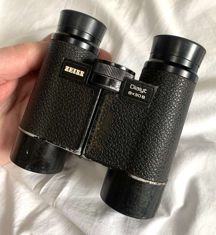 Zeiss Dialyt 8x30B binoculars bright & clear made in Germany.