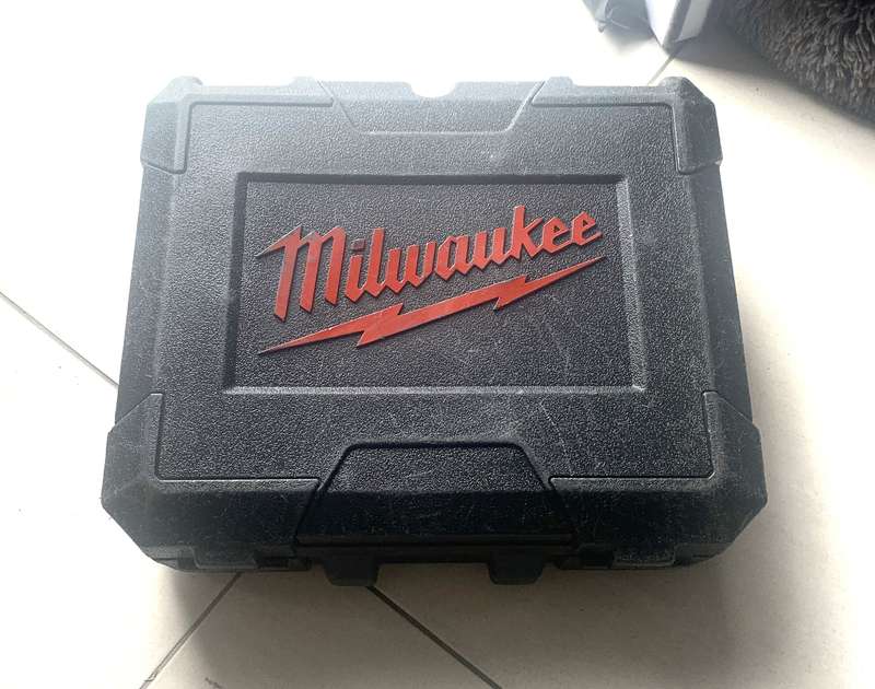 Milwaukee M18 FPD3 FUEL Hammer Drill plus charger, 5Ah battery and case.