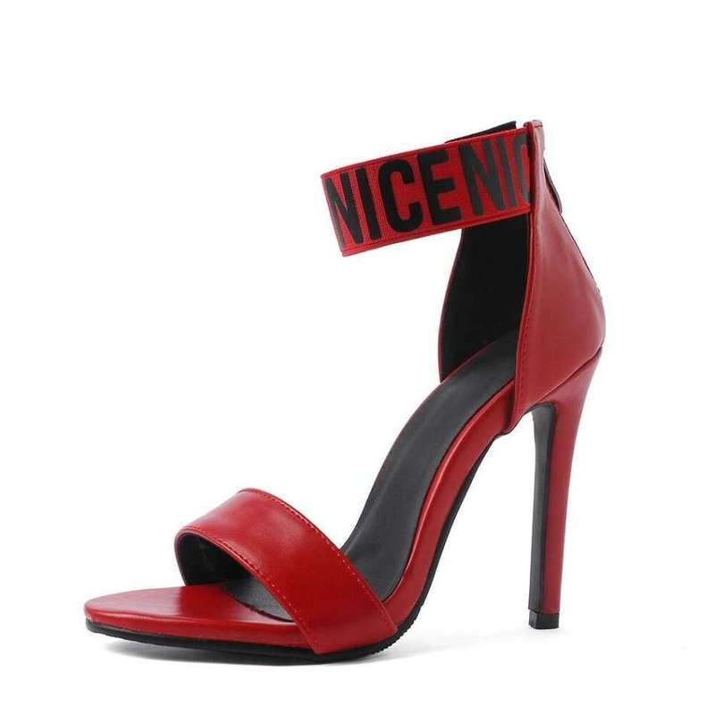 Party Platform Open-Toen Heels