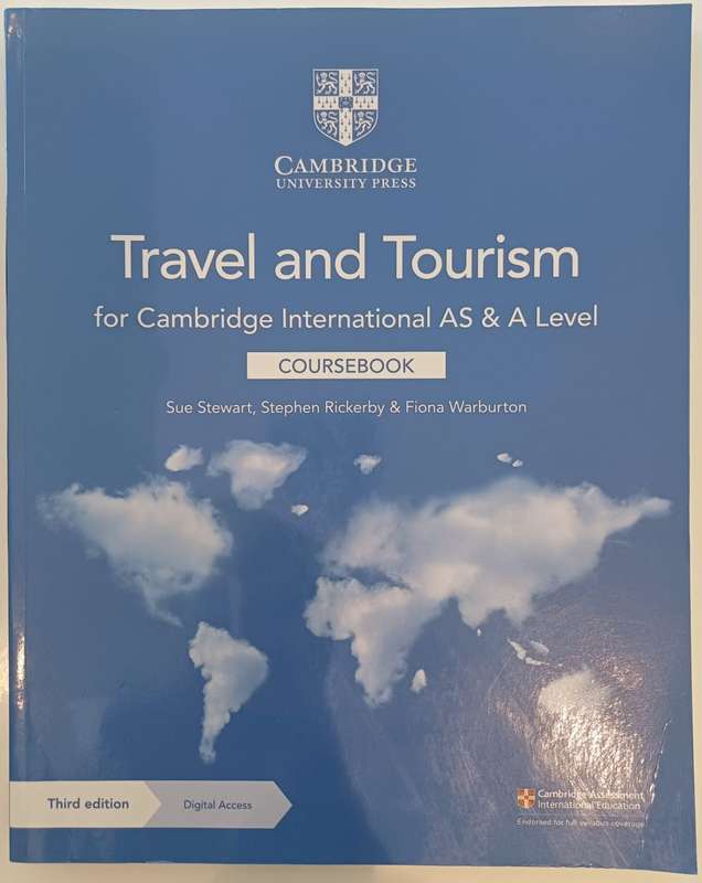 Cambridge AS & A Level Travel and Tourism - Third ed. (with digital access)