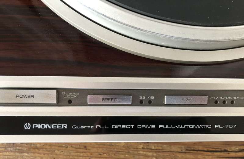 Pioneer Direct Drive Full Automatic PL-707 Turntable / Record Player