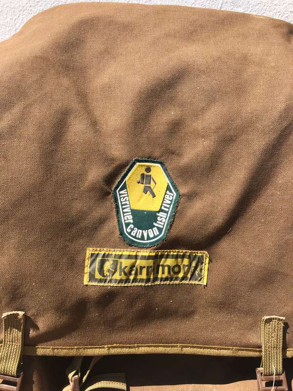 Vintage KARRIMOR Tote em Senior Steel Frame Backpack - 1970's