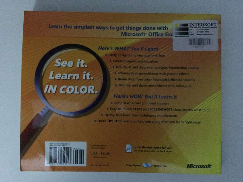 Plain & Simple Microsoft Office Excel 2007, CD Frye, 2007
