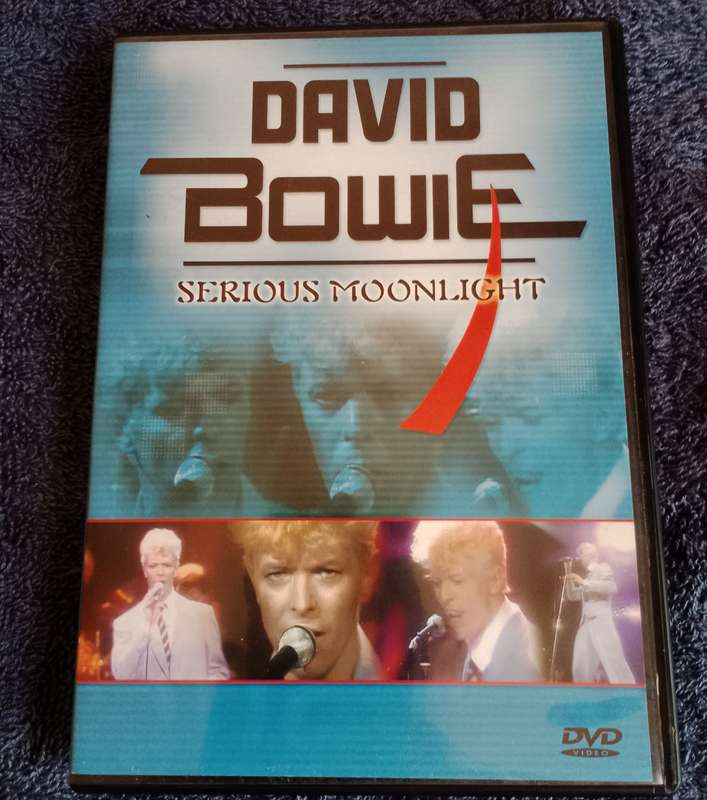 David Bowie Serious Moonlight DVD VG+