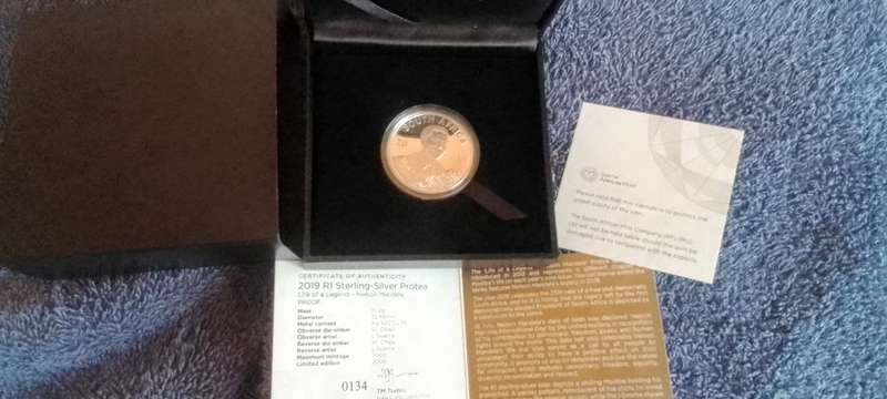 2019 Mandela Protea Rand (Life of a legend)