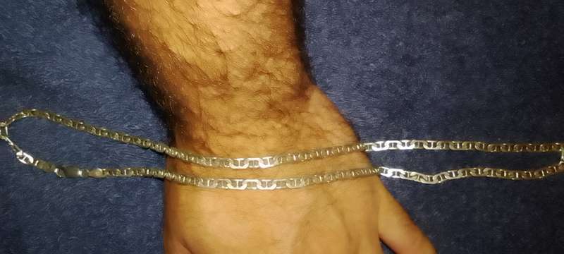 Valentine's Deal: Sterling silver chain (heavy 21g)