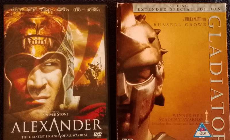 DVD Combo: Gladiator + Alexander