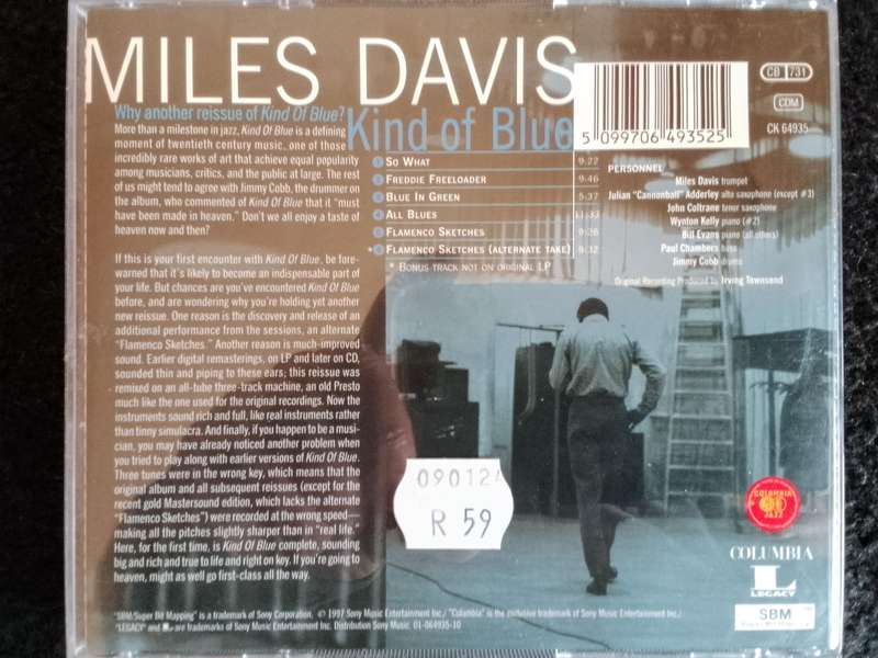 Miles Davis Kind Of Blue