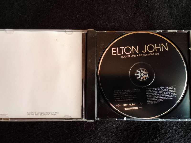 Elton John Rocket Man Definitive Hits