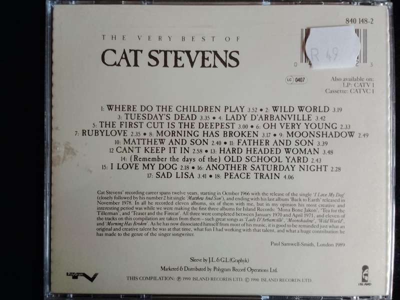 Cat Stevens The Very Best