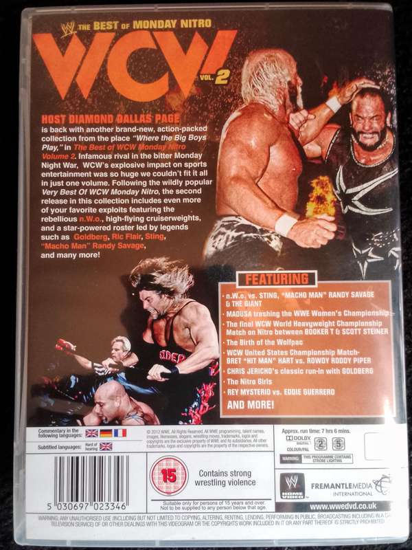 WCW Nitro Vol 2 feat. Hulk Hogan, NWO, Ric Flair, Goldberg, Sting