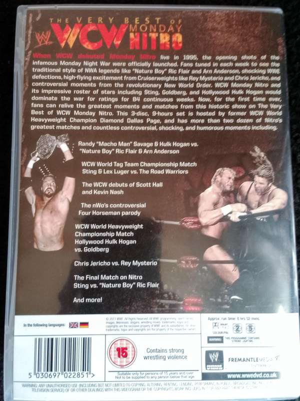 WCW Nitro Vol I feat. Hulk Hogan, NWO, Ric Flair, Sting