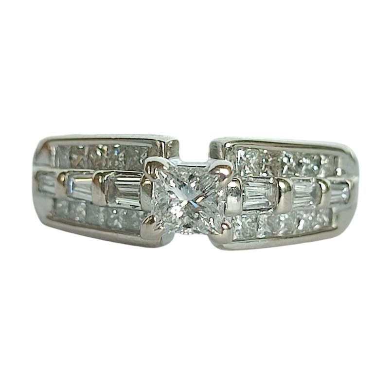 Brown & Newirth 14ct Gold & Diamonds Ring!! #cc028