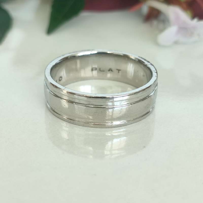 Platinum Ring #cc036
