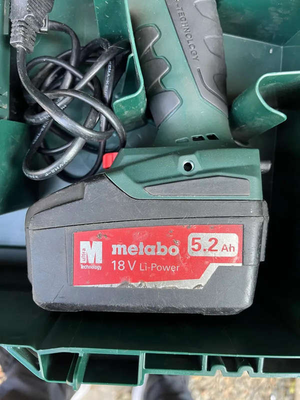 Metabo cordless Impact wrench